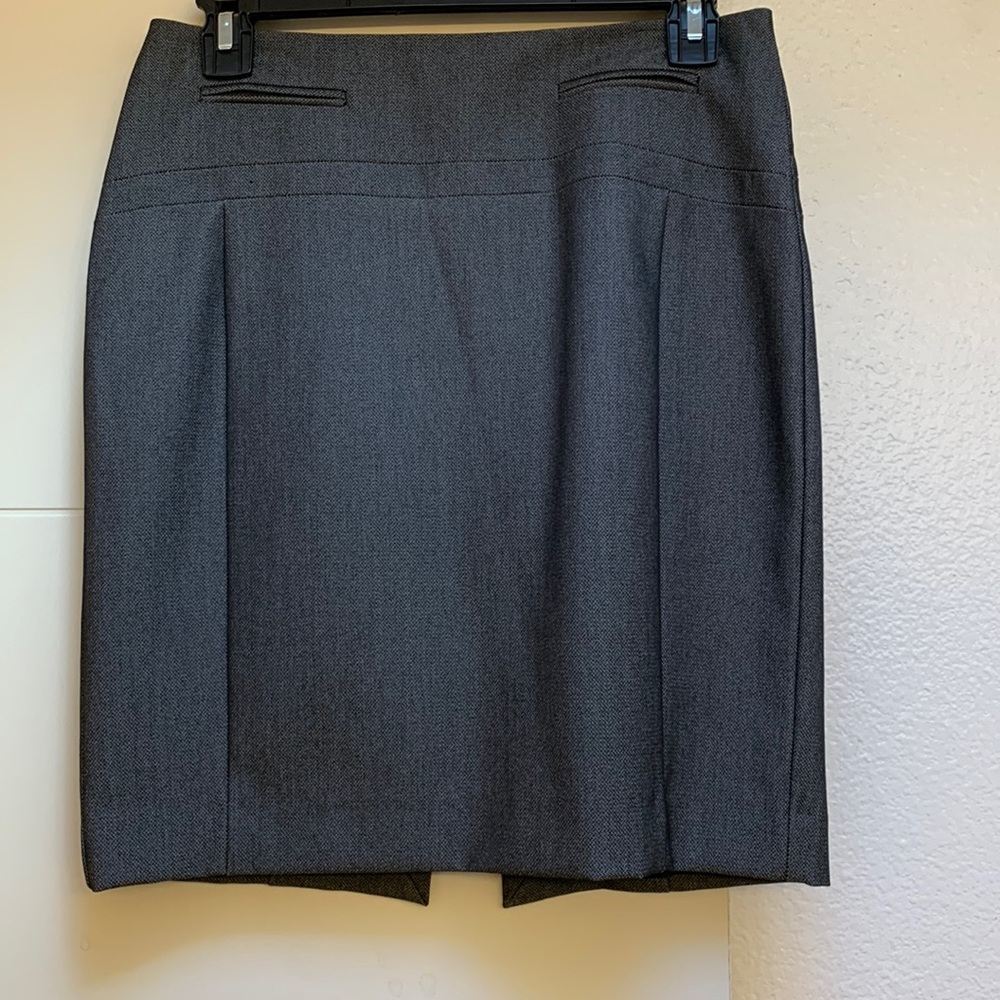 Gray Express Pencil Skirt
